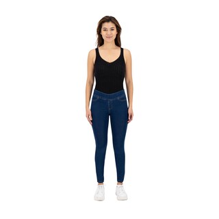 Foto 2 | Foto 2 | Jeans Skinny Britos Tiro Medio Azul para Mujer