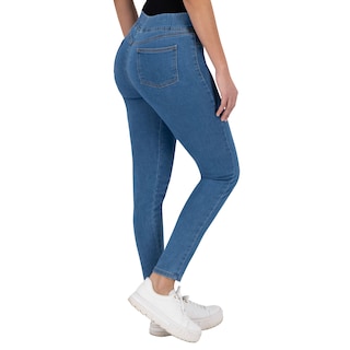 Foto 5 | Foto 5 | Jeans Skinny Britos Tiro Medio Azul para Mujer