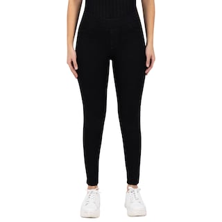 Foto 1 | Foto 1 | Jeans Skinny Britos Tiro Medio Negros para Mujer