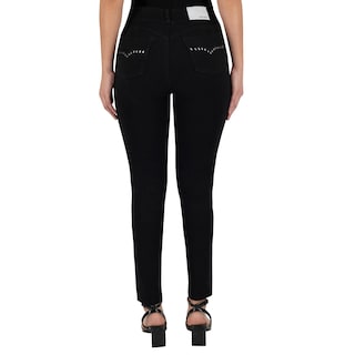 Foto 4 | Foto 4 | Pantalón Skinny Britos Jeans Mujer Negro Magic Pomp 024873