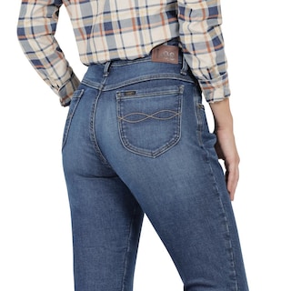 Foto 5 | Foto 5 | Jeans Mujer Lee Skinny Fit 445 Azul Marino