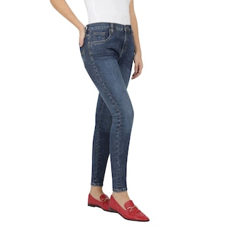 Foto 2 | Foto 2 | Jeans Mujer Lee Skinny Fit 403 Azul Marino