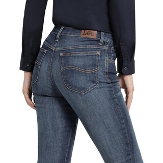Foto 5 | Foto 5 | Jeans Mujer Lee Skinny Fit 402 Azul Marino