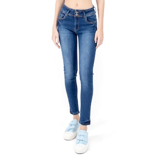 Foto 1 | Foto 1 | Jeans Para Mujer Quarry Premium Skinny Deslavado