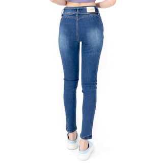 Foto 3 | Foto 3 | Jeans Para Mujer Quarry Premium Skinny Deslavado