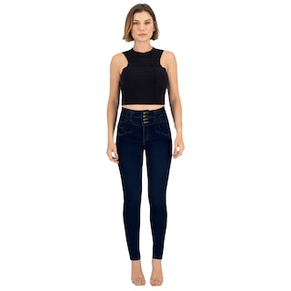 Foto 3 | Foto 3 | Pantalón Skinny Britos Jeans Mujer Mezclilla 025106