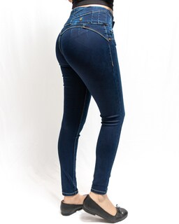 Foto 3 | Foto 3 | Jeans Colombiano Dama Skinny Fitlit