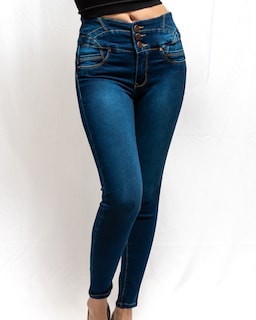 Foto 2 | Foto 2 | Jeans Colombiano Dama Skinny Fitlit
