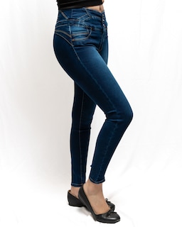Foto 3 | Foto 3 | Jeans Colombiano Dama Skinny Fitlit