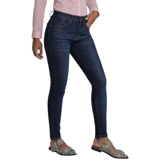 Foto 2 | Foto 2 | Jeans Lee Mujer Quality Genuine Skinny 750 Azul Marino