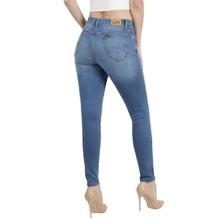Foto 3 | Foto 3 | Jeans Lee Mujer Quality Genuine Skinny 723 Azul