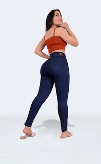 Foto 7 | Foto 7 | Jeans Faja Sea Brazil Levanta Pompa para Dama