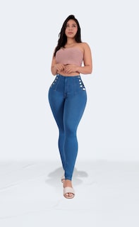 Foto 3 | Foto 3 | Jeans Skinny Sea Brazil para Mujer