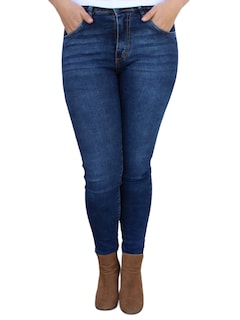 Foto 1 | Foto 1 | Pantalón Skinny Dama Azul Petroleo John Silver