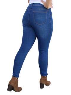 Foto 3 | Foto 3 | Pantalón Skinny Dama Azul Stone John Silver
