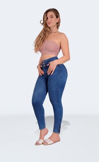 Foto 5 | Foto 5 | Jeans Colombianos Mujer Con Faja Y Realce De Glúteos - Sea Brazil 3966/04
