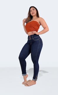 Foto 5 | Foto 5 | Jeans Colombianos Skinny Sea Brazil Para Mujer 2491/02