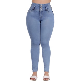 Foto 1 | Foto 1 | Jeans Colombianos Skinny Sea Brazil Para Mujer 2598/05