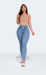 Foto 6 | Foto 6 | Jeans Colombianos Skinny Sea Brazil Para Mujer 2598/05