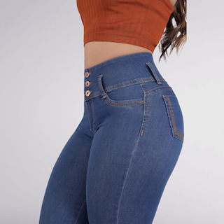 Foto 2 | Foto 2 | Jeans Colombianos Skinny Sea Brazil Para Mujer 2491/01