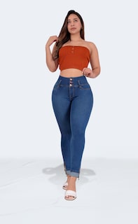 Foto 4 | Foto 4 | Jeans Colombianos Skinny Sea Brazil Para Mujer 2491/01