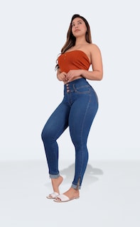 Foto 5 | Foto 5 | Jeans Colombianos Skinny Sea Brazil Para Mujer 2491/01