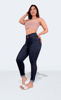 Foto 6 | Foto 6 | Jeans Mujer Levanta Pompas Corte Colombiano 3932/02