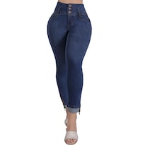 Jeans Colombianos Skinny Sea Brazil Para Mujer 2491/01