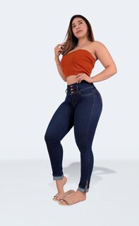 Foto 5 | Foto 5 | Jeans Colombianos Skinny Sea Brazil Para Mujer 2491/02