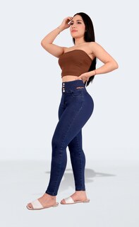 Foto 3 | Foto 3 | Jeans Colombianos Skinny Sea Brazil Para Mujer 3934/02