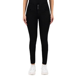 Foto 1 | Foto 1 | Pantalón Skinny Britos Jeans Negros Mezclilla para Mujer