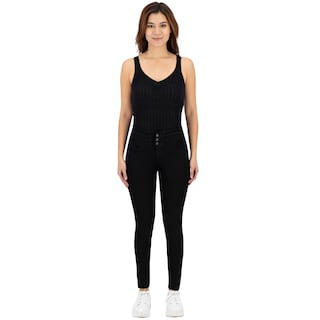 Foto 3 | Foto 3 | Pantalón Skinny Britos Jeans Negros Mezclilla para Mujer
