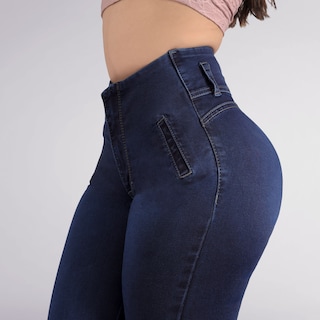 Foto 1 | Foto 3 | Jeans Pantalón De Mezclilla Levanta Pompa Corte Colombiano 3671/02