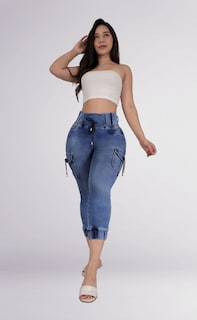 Foto 7 | Foto 7 | Capri Jogger Casual Para Dama, Moldea Y Realza Tu Figura 3753/03