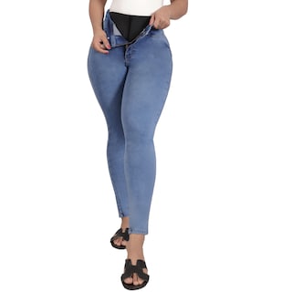 Foto 2 | Foto 2 | Jeans Pantalón De Mezclilla Levanta Pompa Corte Colombiano 3769/05