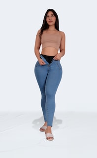 Foto 5 | Foto 5 | Jeans Faja Dama Levanta Pompa Sea Brazil 3671/05
