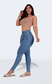 Foto 7 | Foto 7 | Jeans Faja Dama Levanta Pompa Sea Brazil 3671/05