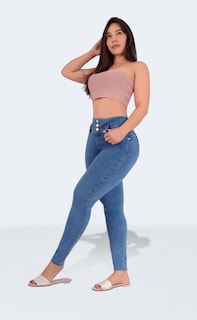 Foto 4 | Foto 4 | Jeans Levanta Pompa Para Mujer Sea Brazil 2984/01