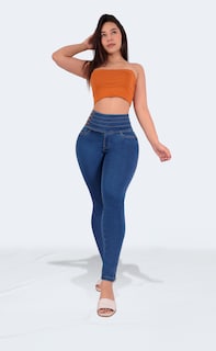 Foto 5 | Foto 5 | Jeans Dama Pantalones Mujer Colombiano Levanta Pompa 3685/03