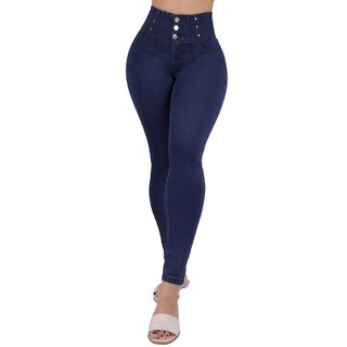 Foto 1 | Foto 1 | Jeans Dama Pantalones Mujer Colombiano Levanta Pompa 3018/01