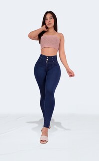 Foto 5 | Foto 5 | Jeans Dama Pantalones Mujer Colombiano Levanta Pompa 3018/01