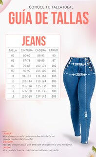 Foto 8 | Foto 8 | Jeans Dama Pantalones Mujer Colombiano Levanta Pompa 3018/01