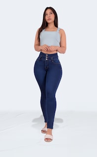Foto 5 | Foto 5 | Jeans Levanta Pompa Para Mujer Sea Brazil 2984/02