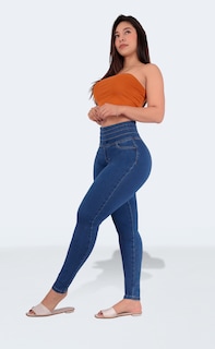 Foto 4 | Foto 4 | Jeans Dama Pantalones Mujer Colombiano Levanta Pompa 3685/03