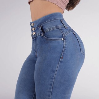 Foto 2 | Foto 2 | Jeans Levanta Pompa Para Mujer Sea Brazil 2984/01