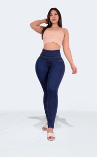 Foto 5 | Foto 5 | Jeans Dama Pantalones Mujer Colombiano Levanta Pompa 3685/02
