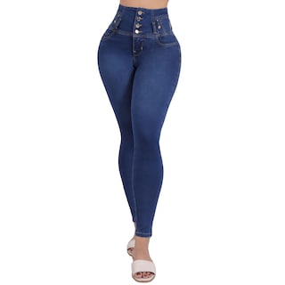 Foto 1 | Foto 1 | Jeans Dama Pantalones Mujer Levanta Pompas Corte Colombiano