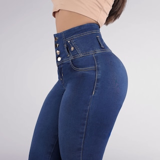 Foto 2 | Foto 2 | Jeans Dama Pantalones Mujer Levanta Pompas Corte Colombiano