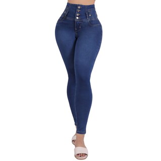Foto 1 | Foto 1 | Jeans Dama Pantalones Mujer Levanta Pompas Corte Colombiano