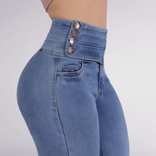 Foto 2 | Foto 2 | Jeans Colombianos Skinny Sea Brazil Para Mujer 3685/04